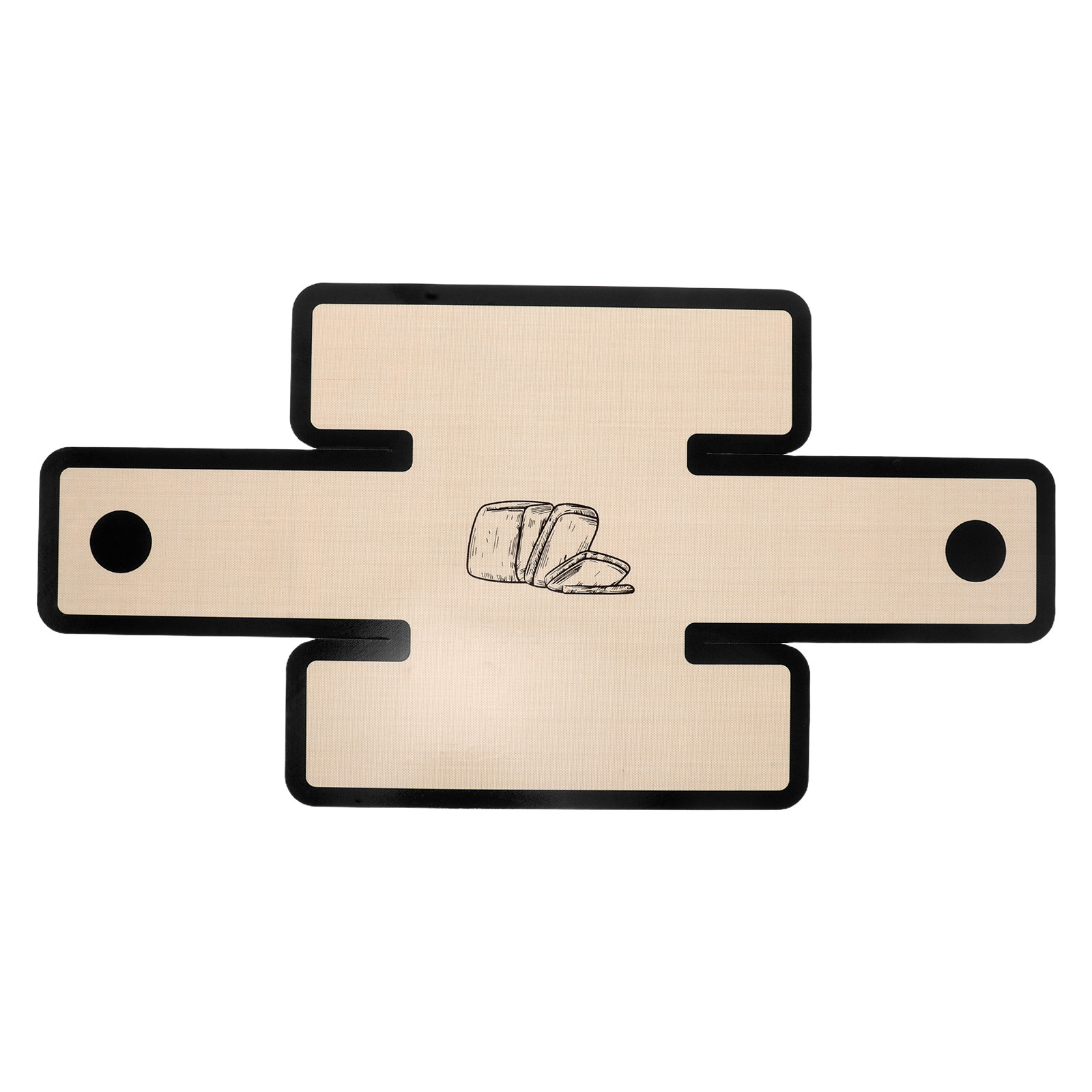 Heat Mat Silicone - Yeniden Kullanılabilir Silikon Pişirme Matı Ekmek