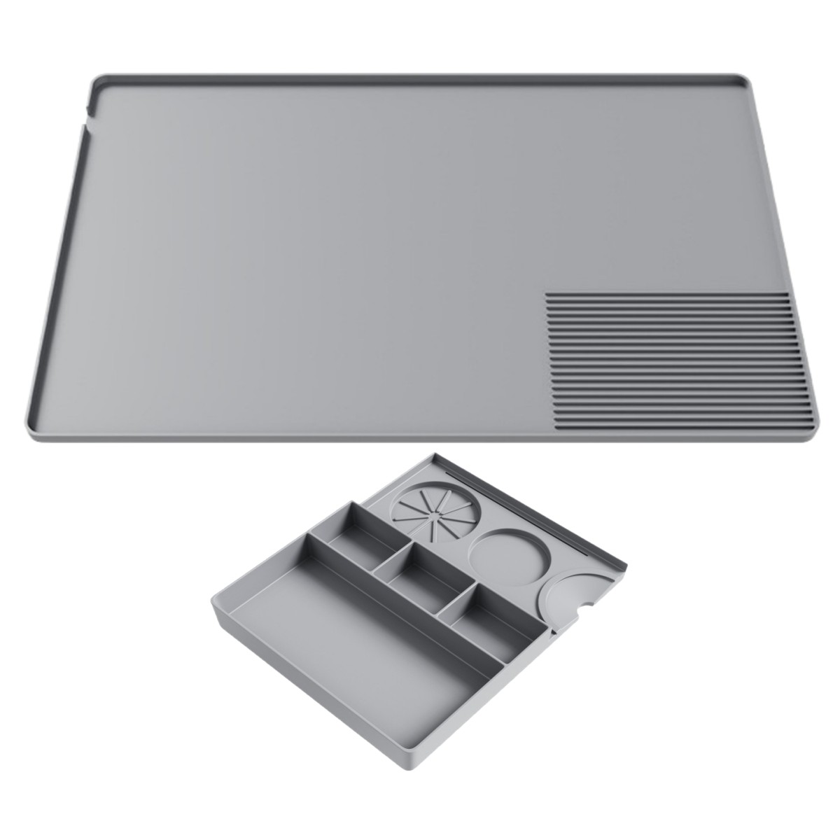 Heat Mat Silicone - Büyük Silikon Bulaşık Kurutma Matı, Isıya