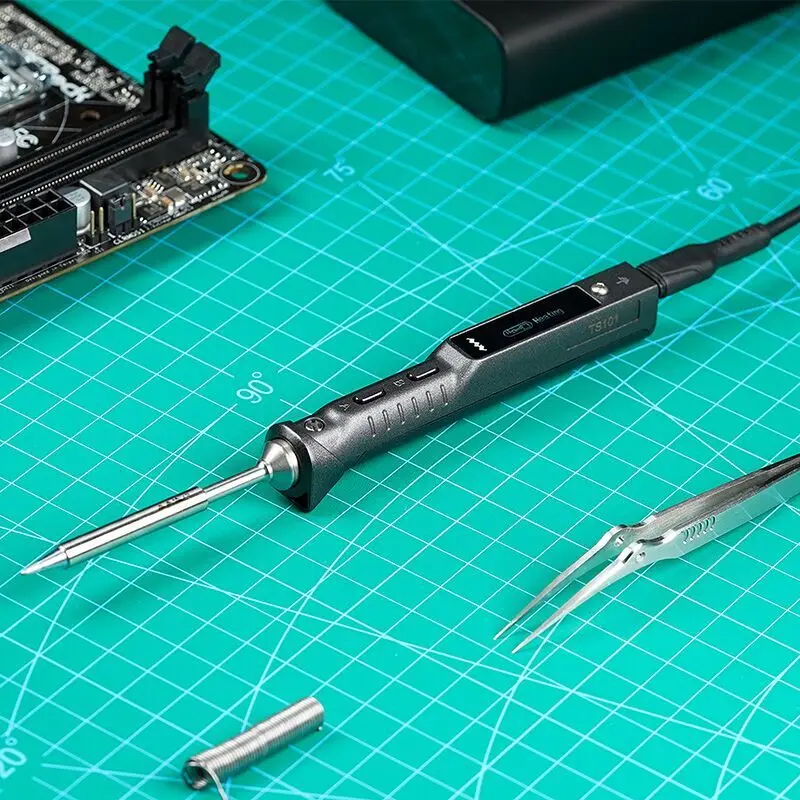 Electronics Repair Degree - TS101 Elektrikli Havya Yüksek güçlü Dijital