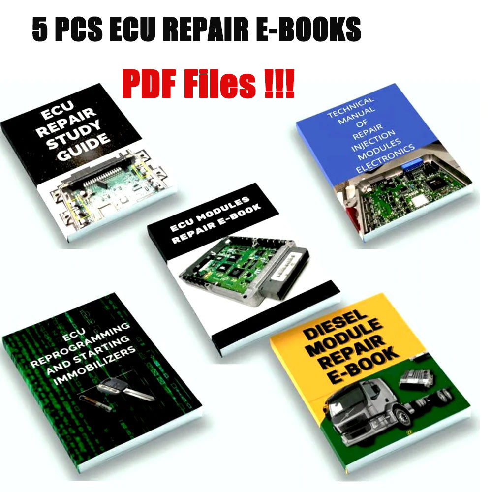 Electronics Repair Guide - 5 ADET ECU TAMİR Kılavuzları E-KİTAPLAR