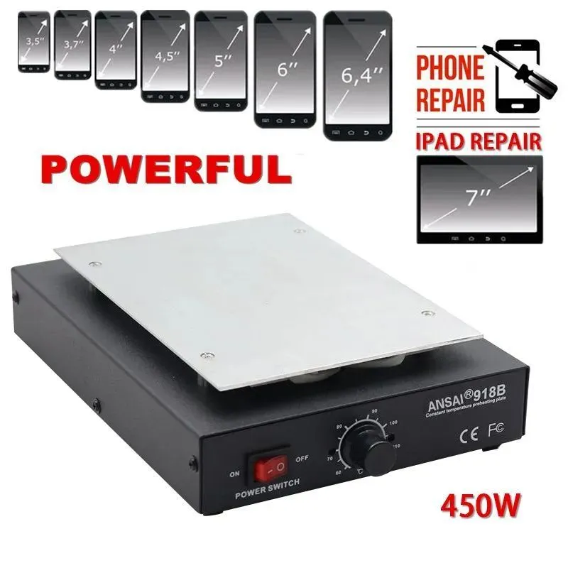 Screen Separator Machine - 450W Dayanıklı 7 inç Telefon LCD
