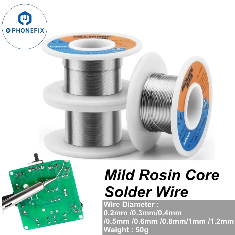 Electronics Repair Degree - Rosin Çekirdek Lehim Teneke Tel Çevre