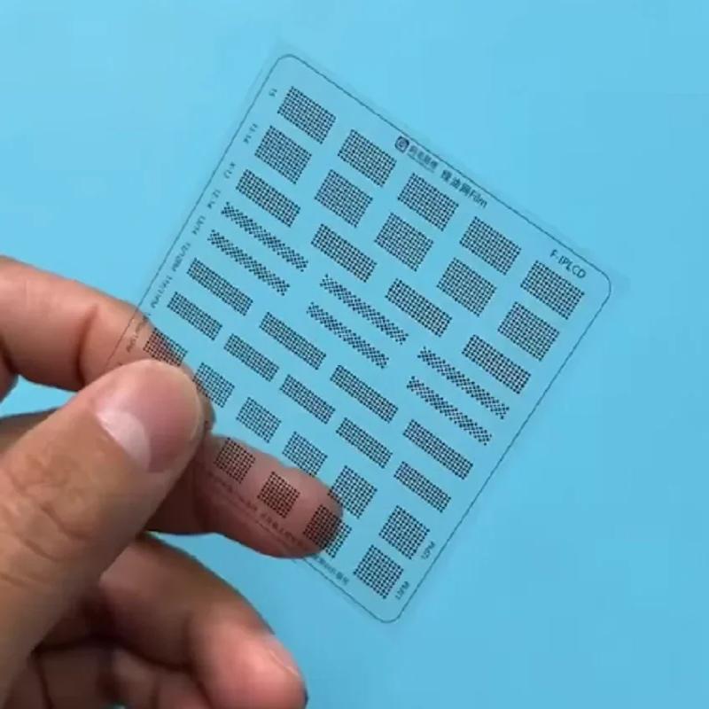Electronic Repairing - F-IPLCD Yeşil Yağ BGA Reballing Şablonu