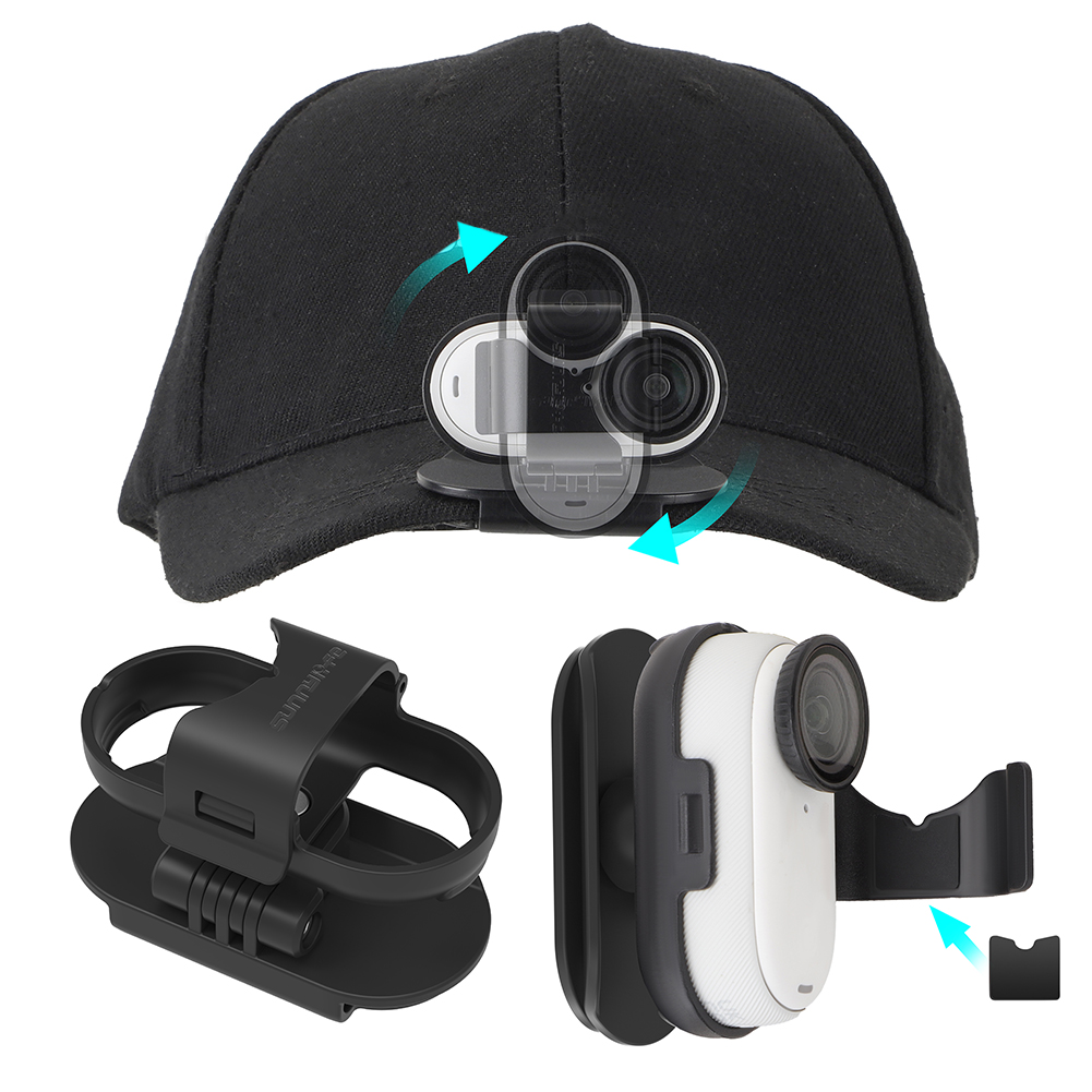 Insta360 Camera Go 3 - Brim Clip 360 Derece Spor Kamera