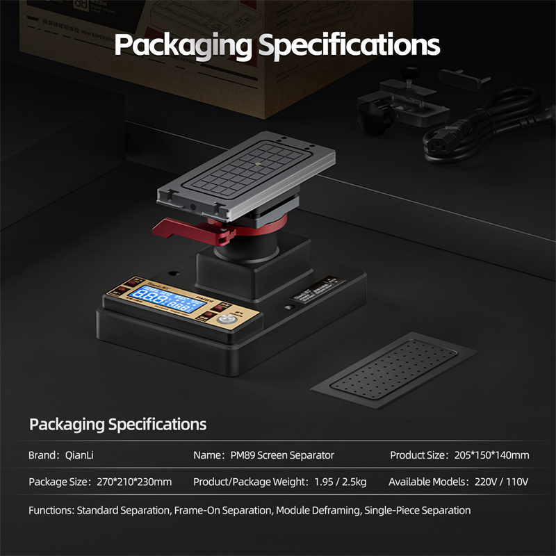 Screen Separator Machine - QIANLI PM89 LCD Ekran Ayırma Makinesi