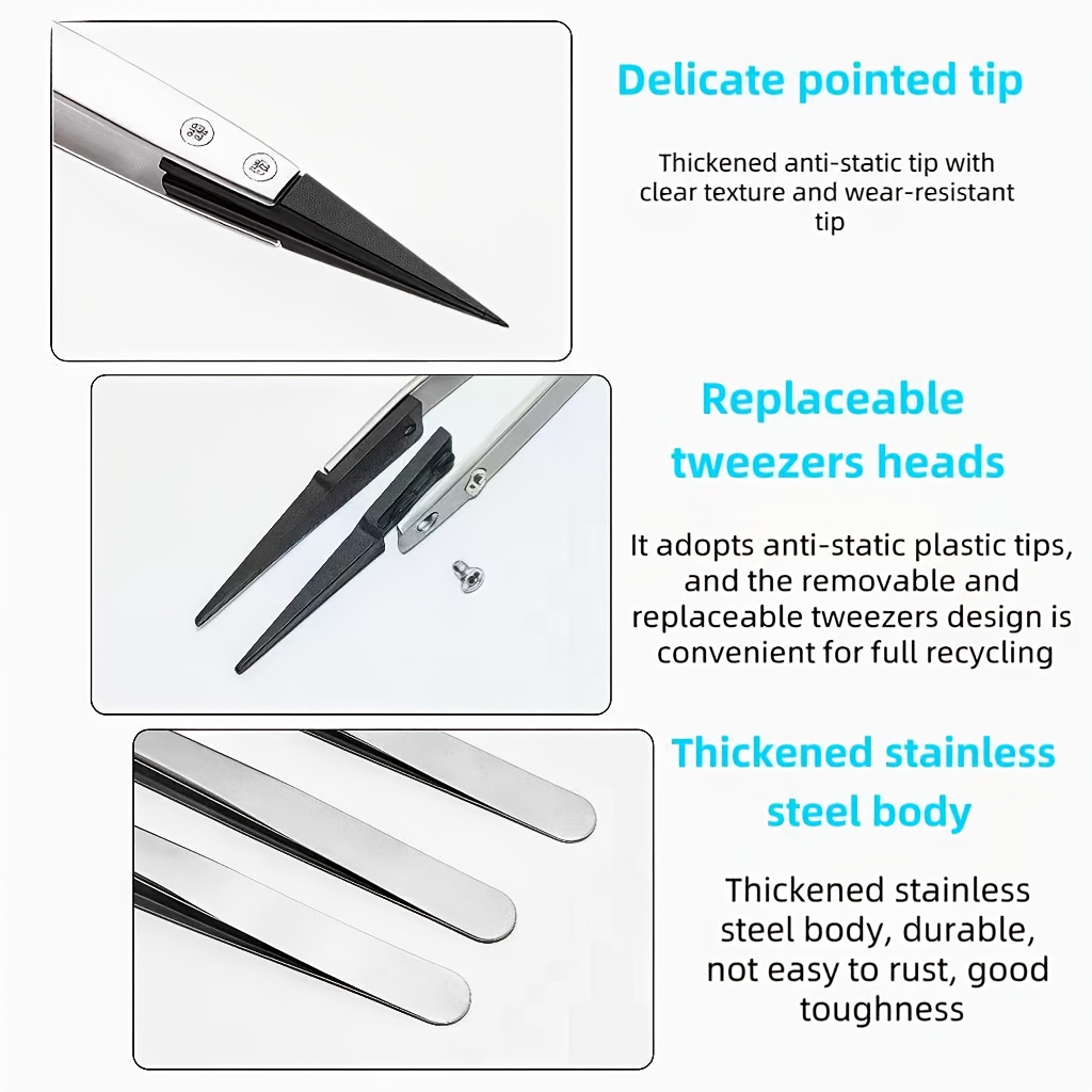 2 adet ESD-259 Anti-statik Cım - Electronics Repair Tools And Equipment incelemesi ve fiyatı