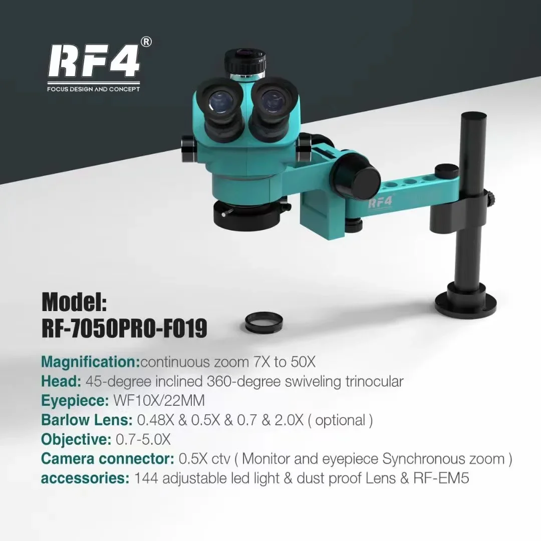 2025RF4 Mikroskop RF-7050pro-  - Electronics Repair Degree incelemesi ve fiyatı
