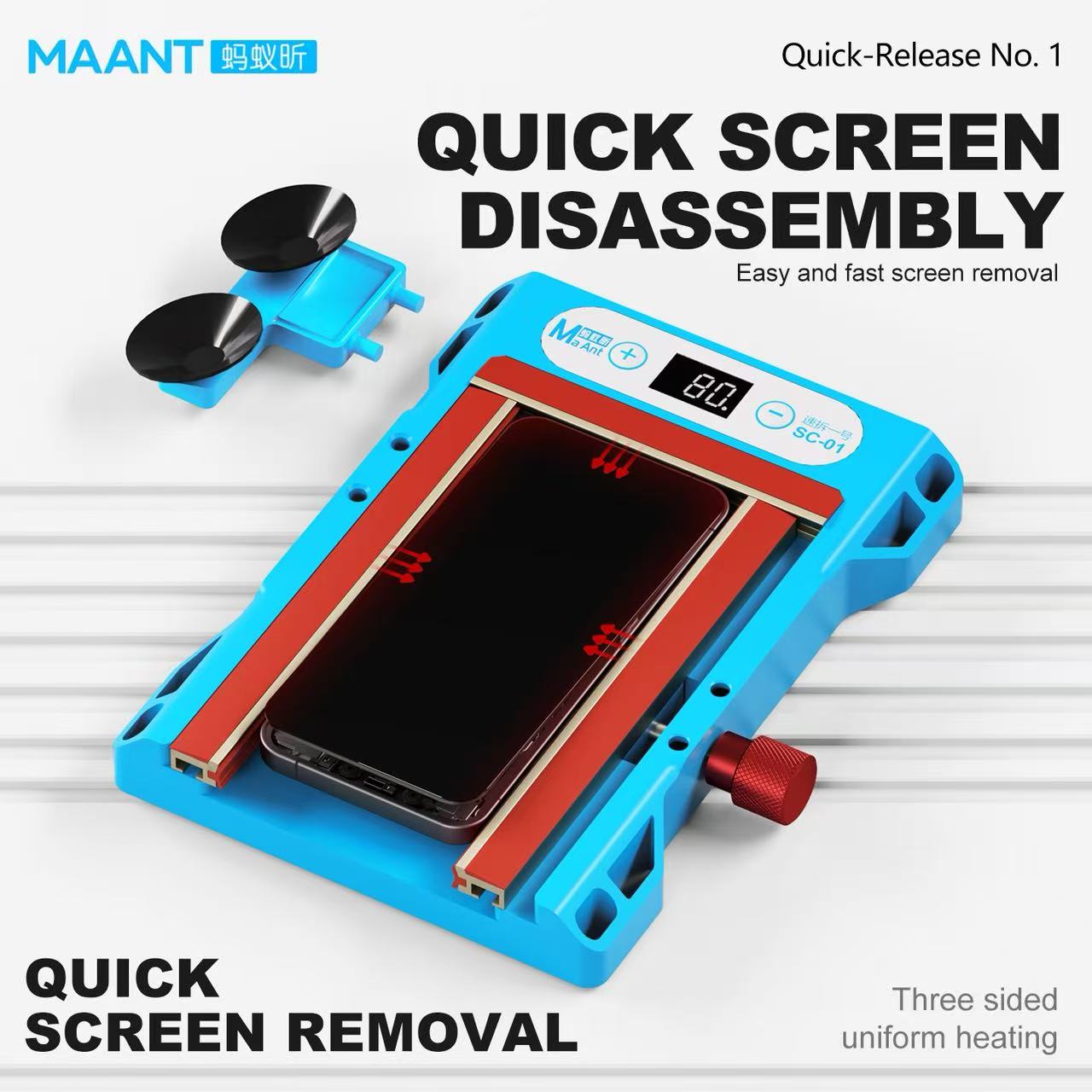 MaAnt SC-01 Hızlı Çıkarma No.  - Screen Separator Machine incelemesi ve fiyatı