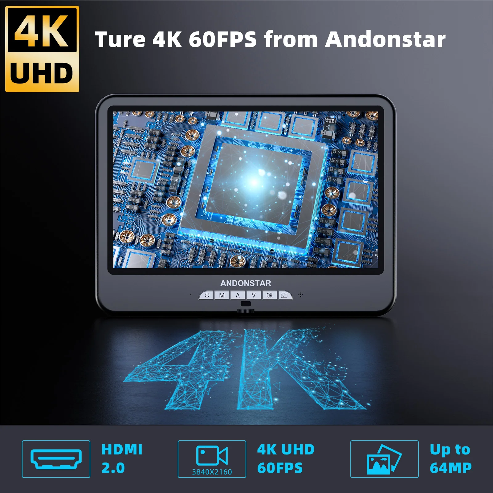 Andonstar AD210S-Pro 4K 60FPS  - Electronic Repairing incelemesi ve fiyatı