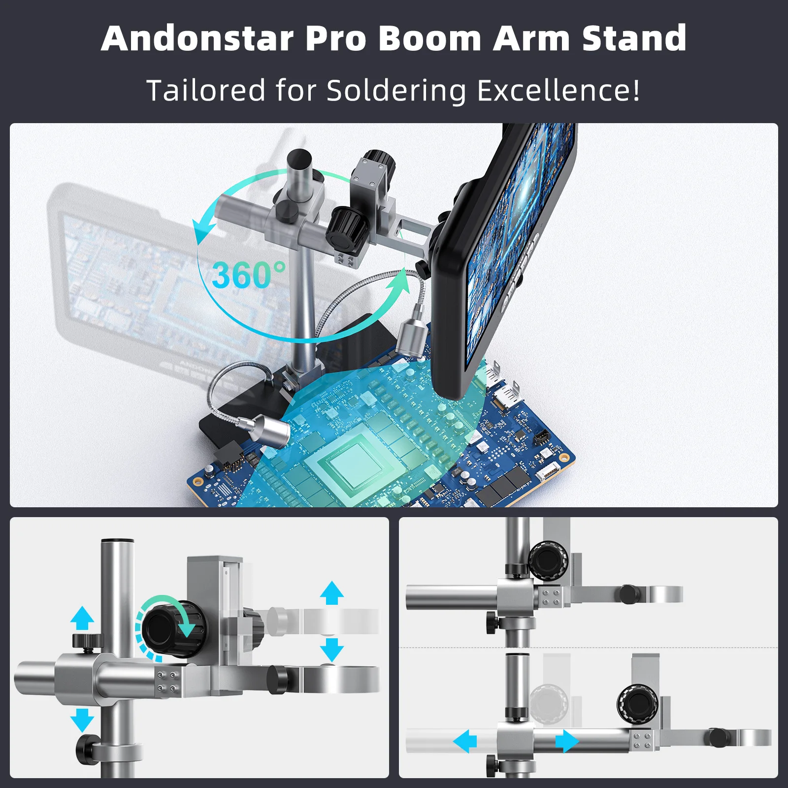 Andonstar AD210S-Pro 4K 60FPS  - Electronic Repairing incelemesi ve fiyatı