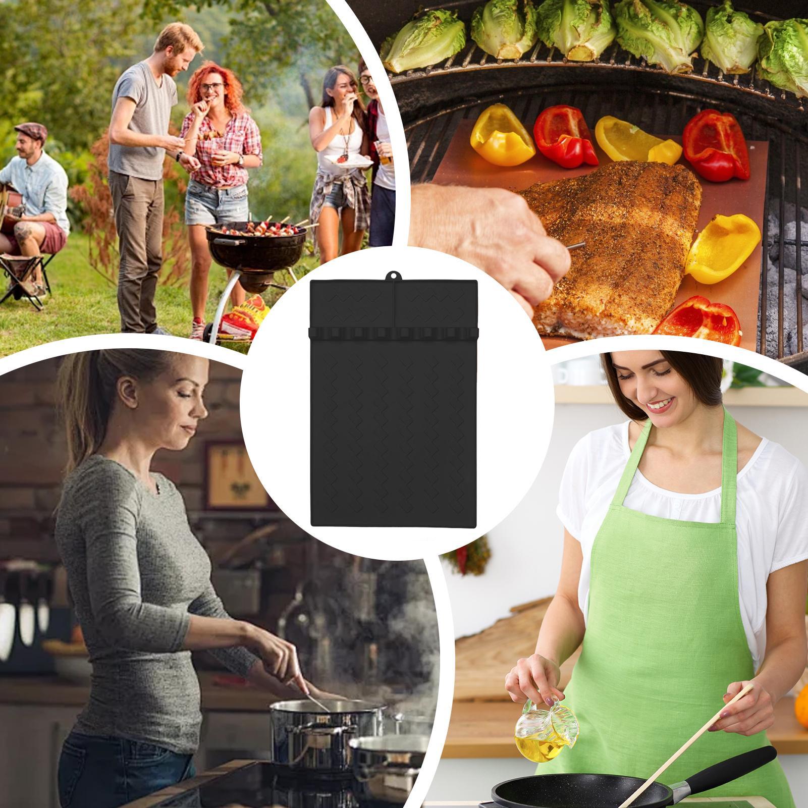 Silikon barbekü ızgara paspasl - Heat Mat Silicone incelemesi ve fiyatı