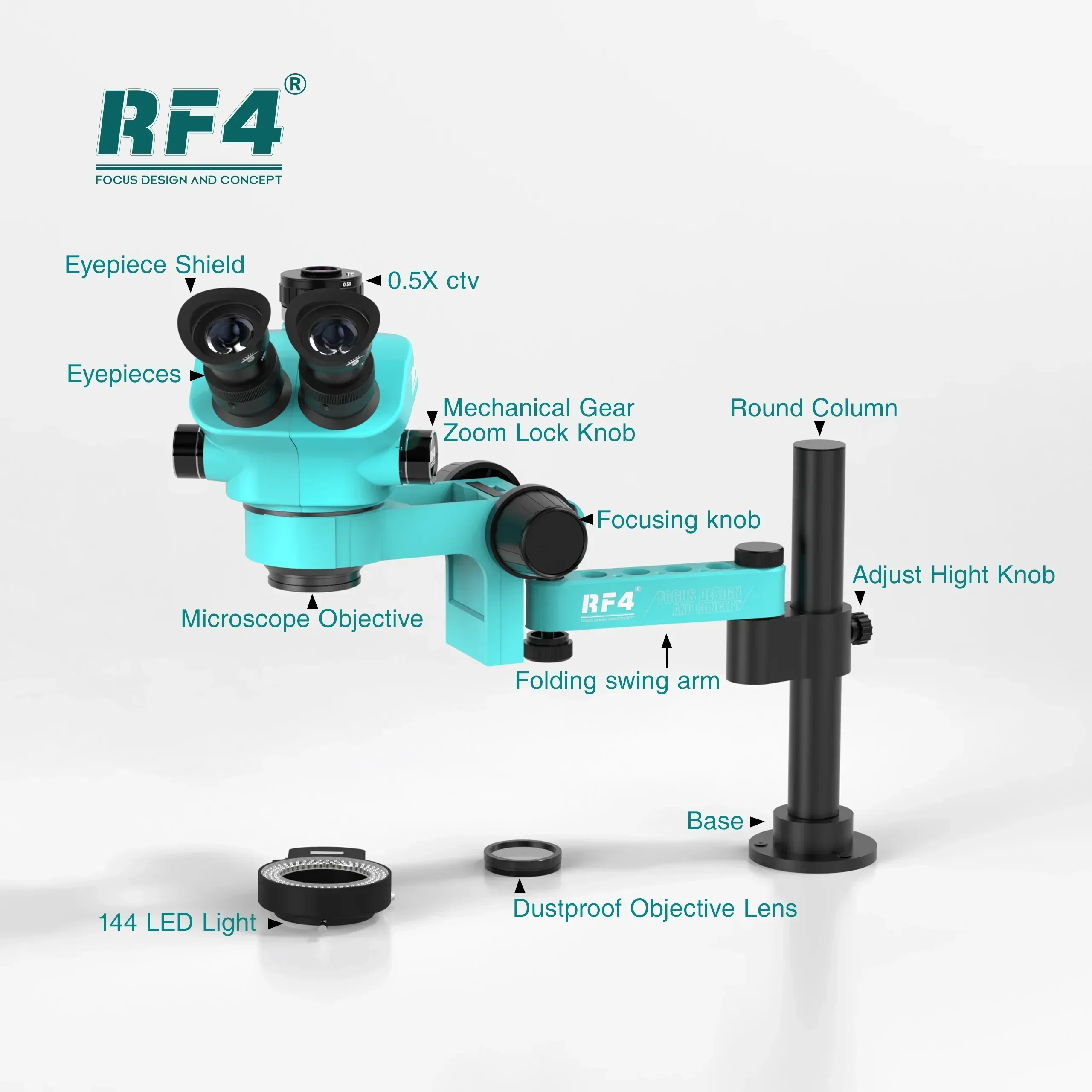 2025/RF4 Mikroskop RF-7050pro- - Electronics Repair Degree incelemesi ve fiyatı