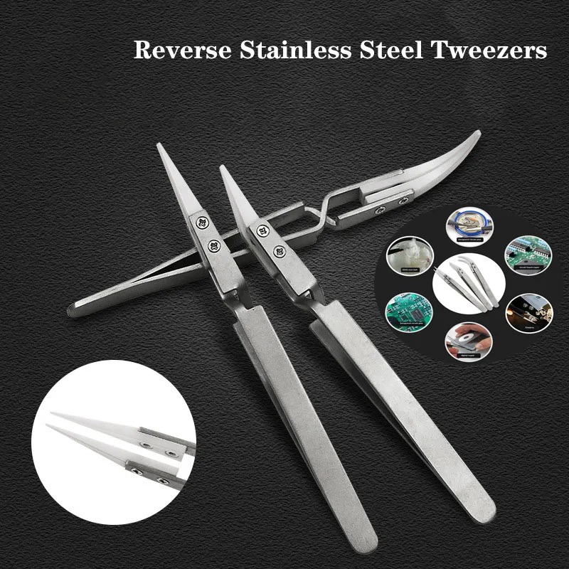 Düz Uçlu Anti Statik Ters Sera - Electronics Repair Tools And Equipment incelemesi ve fiyatı