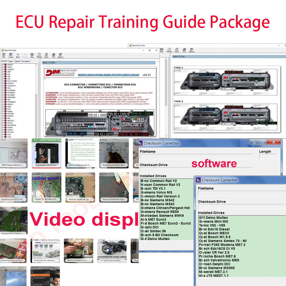 ECU Onarım Eğitim Kılavuzu Pak - Electronics Repair Guide incelemesi ve fiyatı