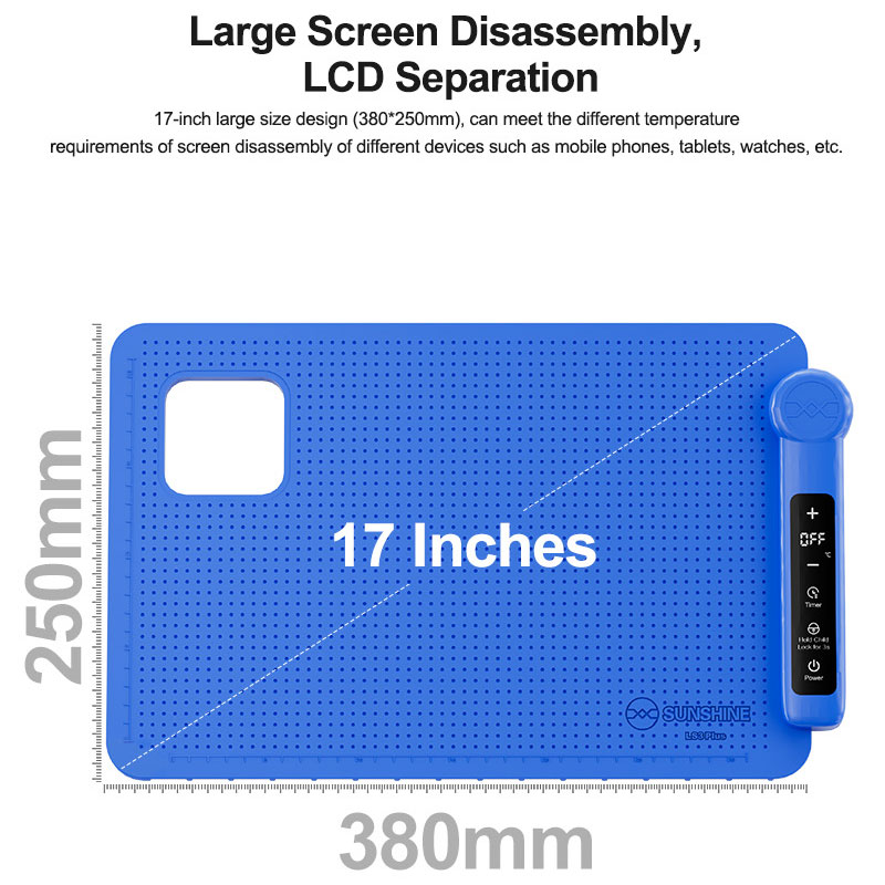 SUNSHINE LS3 PLUS 17 Inç LCD E - Screen Separator Machine incelemesi ve fiyatı