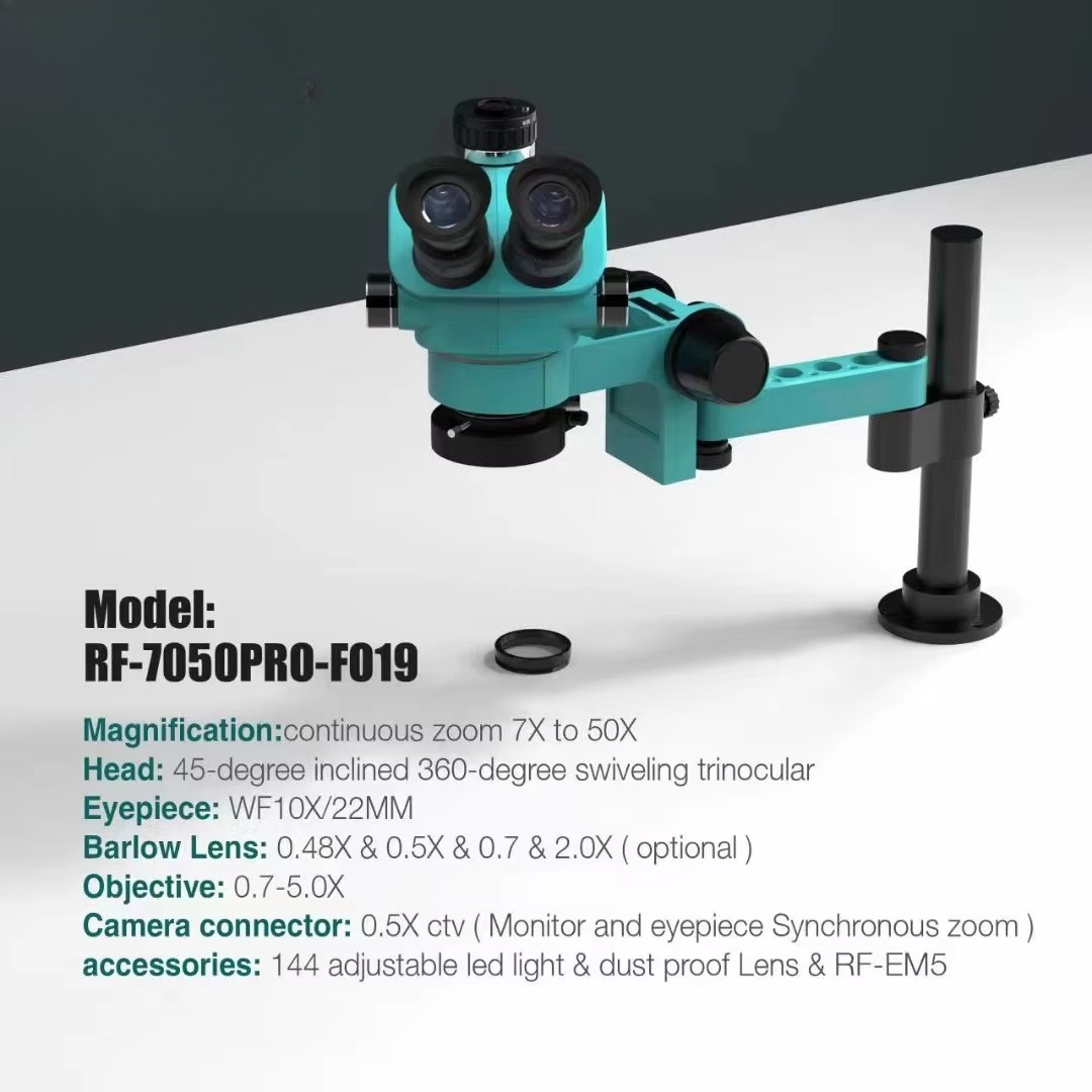 Mikroskop RF-7050pro- FO19 360 - Electronics Repair Degree incelemesi ve fiyatı