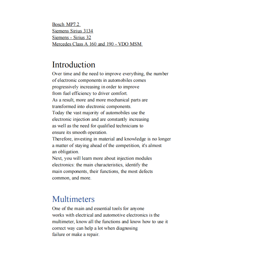 ECU Modülleri Onarım E-Kitabı  - Electronics Repair Guide incelemesi ve fiyatı