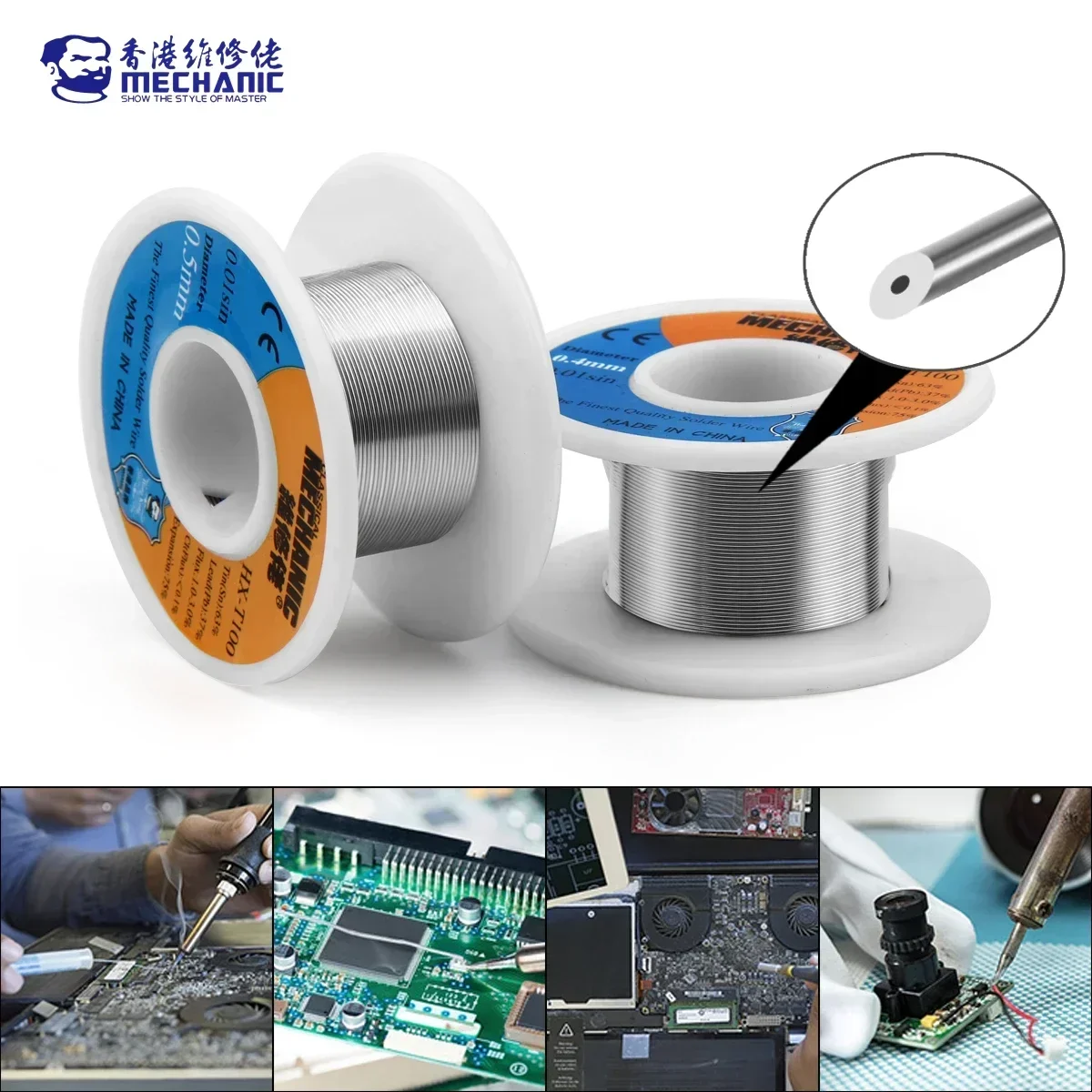Rosin Çekirdek Lehim Teneke Te - Electronics Repair Degree incelemesi ve fiyatı