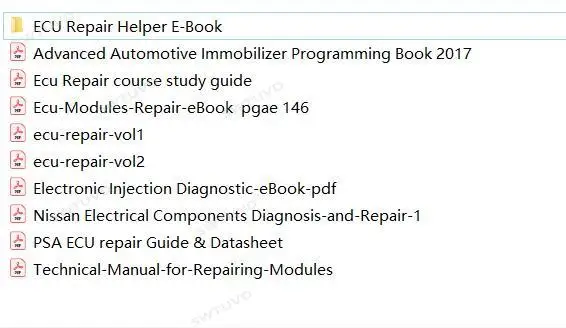 10 adet ECU onarım e-kitap der - Electronics Repair Guide incelemesi ve fiyatı