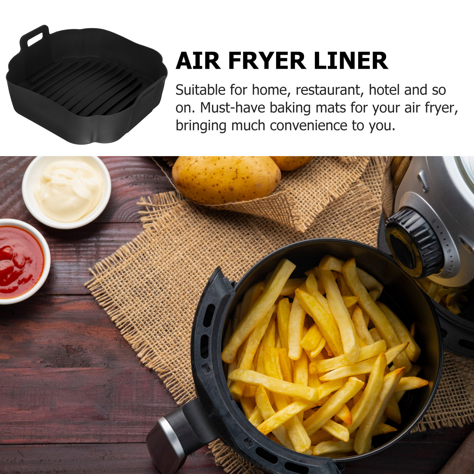 Air Fryer Silikon Kaplama Yeni - Heat Mat Silicone incelemesi ve fiyatı