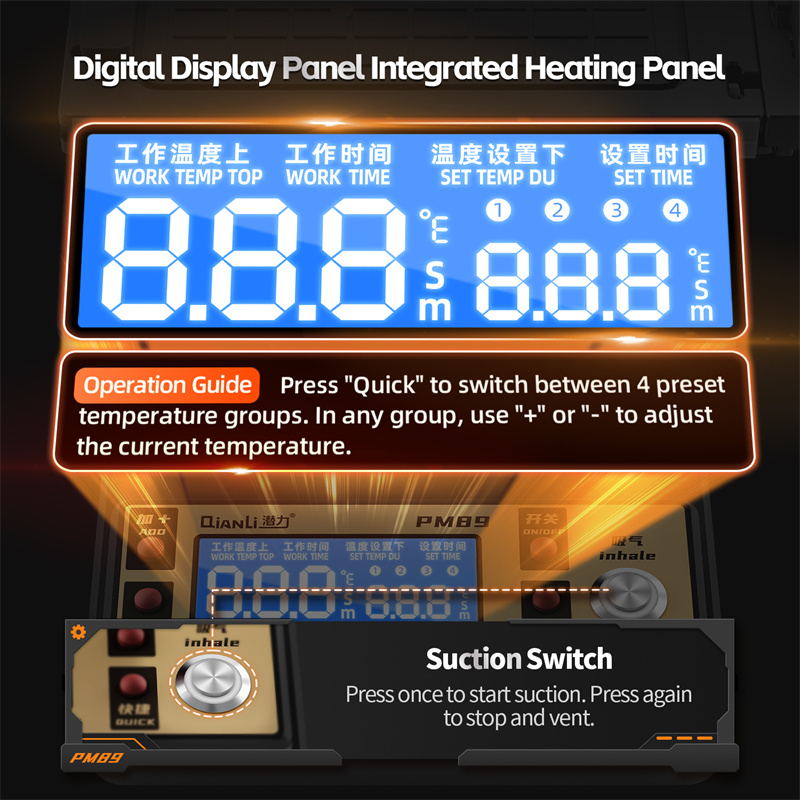 QIANLI PM89 LCD Ekran Ayırma M - Screen Separator Machine incelemesi ve fiyatı